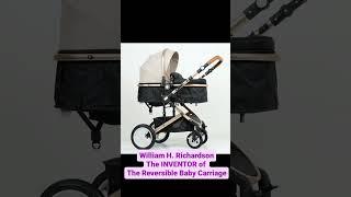 William H. Richardson The  INVENTOR of The Reversible Baby Carriage #baby #buggy #blackhistory #tech