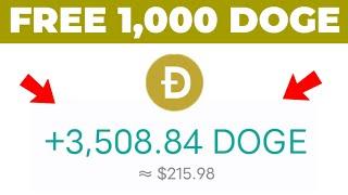 FREE $100 DOGECOIN | withdraw Anytime | Free DOGE mining site 2024