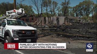 Families Left With Nothing After Devastating Ogden Fire