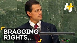 Enrique Peña Nieto Brags About Mexico's Human-Rights Legislation At UN General Assembly