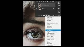 Change Eye Color in Photoshop #shorts #photoshoptutorial