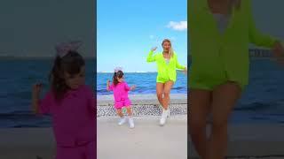 When a 5 year old out dances you -Montana Tucker and Baby Salome #dance #shorts #youtubeshorts