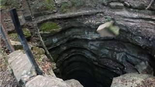 200FT Sinkhole In The Middle Of A Hiking Trail