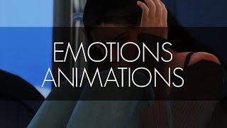 EMOTIONS ANIMATION PACK (UPDATE 1.1) | Sims 4 Animation (Download)