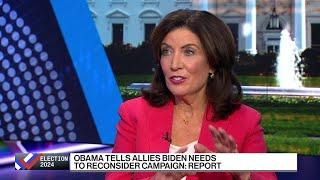 NY Governor Hochul Reaffirms Support for Biden