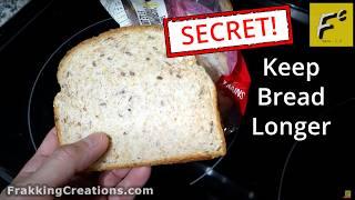 Keep bread fresh for longer, No freezing hack - Best way to store bread & keep bread from molding