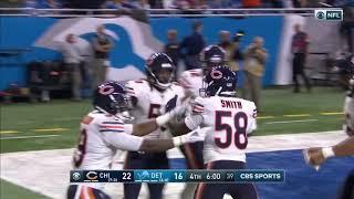 Eddie Jackson's Pick 6 Lifts Bears Over Lions On Thanksgiving | NFL Highlights