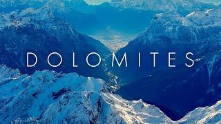 Winter Dolomites 4K - Snowy Mountain Paradise in Italy | Drone Movie