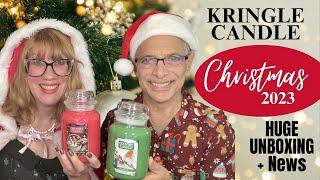 KRINGLE CANDLE Christmas 2023 - 18 NEW Candles Launching 9/7 at 9am