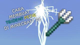 Cara Membuat Trident Petir Di Minecraft PE