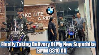 Finally Taking Delivery Of My New Superbike BMW G310 GS || A2 Vlogs ||