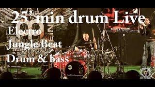 Damien Schmitt - La Coruna 2013 - 25' min of Electro JungleBeat Drum&Bass