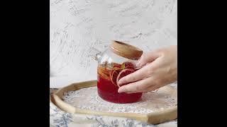 Button Cork Glass Teapot | ボタンコルクガラスティーポット