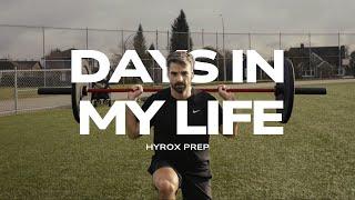 Days in My Life: My Hybrid Workout Routine | Speed Run, Gym Session & Mini-Hyrox Simulation