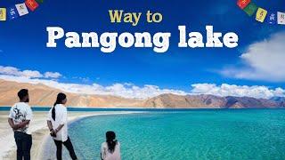 LEH LADAKH TRIP - Day 13 | 3 Idiots Movie wali Lake  - Way To Pangong Lake | Arunendra 7 vlogs