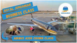 Royal Jordanian's Crown Class  to Amman  ⎢ Flightreport CAI - AMM ⎢ thevacationworld