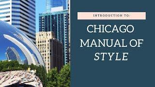 How to Use the Chicago Manual of Style | Documentation Tutorial