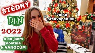 NEJVĚTŠÍ VÁNOČNÍ PŘEKVAPENÍ!!! vlog ze Štědrého dne a co jsem dostala k Vánocům