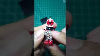 Lego Clone Captain Keeli Phase 1 - Star Wars Clone Wars Unofficial minifigures by Xinh #shorts