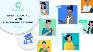 Event Booking Software with Electronic Payments | Animated Explainer Video for Event Industry