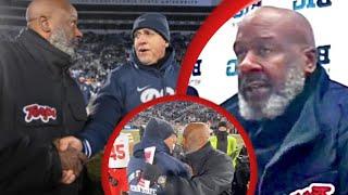 Maryland Mike Locksley Mad at Penn State James Franklin & Calls Out #JamesFranklin After Altercation