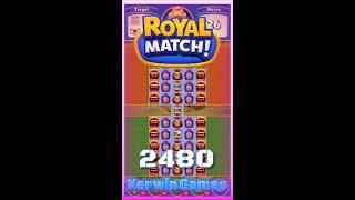 Royal Match Level 2480 - No Boosters Gameplay