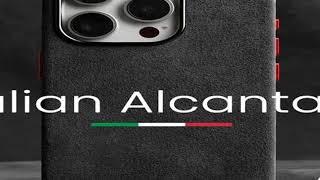 Magnetic ALCANTARA Case for iPhone 16 Pro Max 15 14 13 12 mini Luxury Artificial Leather Supercar Su