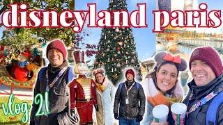 DISNEYLAND PARIS CHRISTMAS ENTERTAINMENT, MERCH & HOTEL DECORATIONS! Vlog 2 | Dec'24