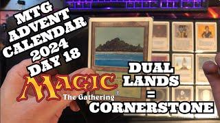 MTG | DUAL LANDS are still the cornerstone of every Magic: The Gathering collection! Advent Cal 18!