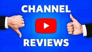 YOUTUBE CHANNEL REVIEW | LIVE STREAM