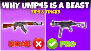 WHY UMP45 IS GETTING POPULAR IN COMPETITIVEBEST TIPS AND TRICKS TO IMPROVE IN BGMI/PUBGM MEW2