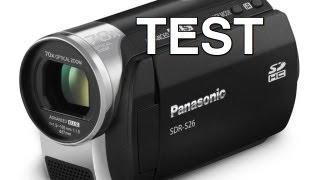 PANASONIC SDR-S26 Camcorder Test (deutsch)