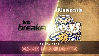 NBL Mini: Cairns Taipans vs. New Zealand Breakers | Extended Highlights