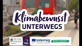 Klimabewusst Unterwegs - Mit dem Zug direkt ins Zentrum der Stadt Weiz