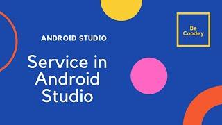 How to create a background service in Android.