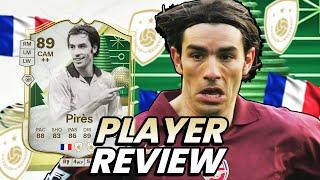 5⭐4⭐ 89 WINTER WILDCARD ICON PIRES SBC PLAYER REVIEW | FC 25 Ultimate Team