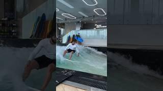Тренировки на искусственной волне #серфинг #surfing