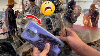 Restoration of abandoned Broken Phone For Homeless Boy