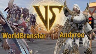 WorldBranstar (Astaroth) VS Andyroo (Zasalamel) | Soulcalibur VI