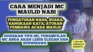 Cara menjadi MC / Pembawa Acara Maulid Nabi tahun 2022.