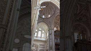 Mezquita is unique object where Muslim and Christian religions come together ️ #love #travel Spain