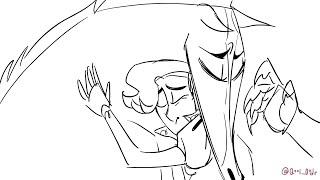 Jaskier and Roach but its that scene from Tangled(The Witcher ANIMATIC)