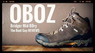 OBOZ Bridger Mid BDry Style No.22101 [ The Boot Guy Reviews ]