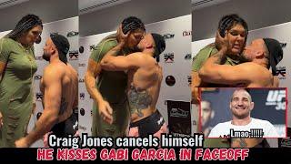 Craig Jones kissed Gabi Garcia at Intergender Grappling Faceoff