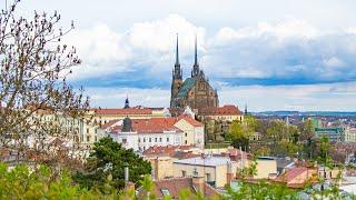 [4K HDR] Jarní město Brno, Česká republika