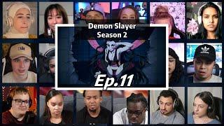 Demon Slayer: Kimetsu no Yaiba Season 2 Episode 11 Reaction Mashup | 鬼滅の刃