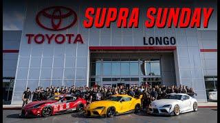 Supra Sunday at Longo Toyota!