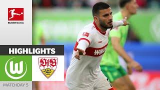 Undav with Last-Minute-Equalizer! | VfL Wolfsburg - VfB Stuttgart 2-2 | MD5 – Bundesliga 2024/25