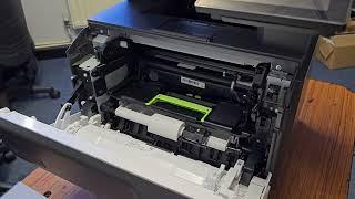 Replacing Toner Sharp MX-B468