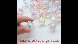 Wholesale acrylic beads for jewelry making